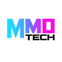 logo moderno de mmo tech